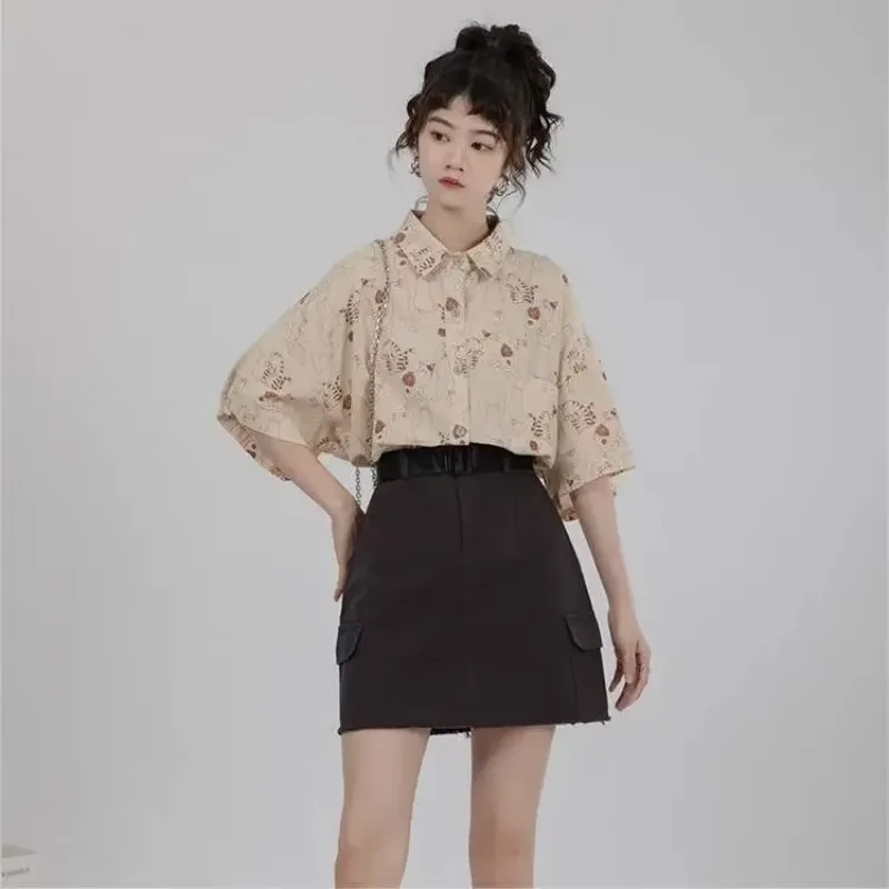 Kemeja Wanita Korduroi Patch S - Korean Lifestyle Student ulasan dan harga